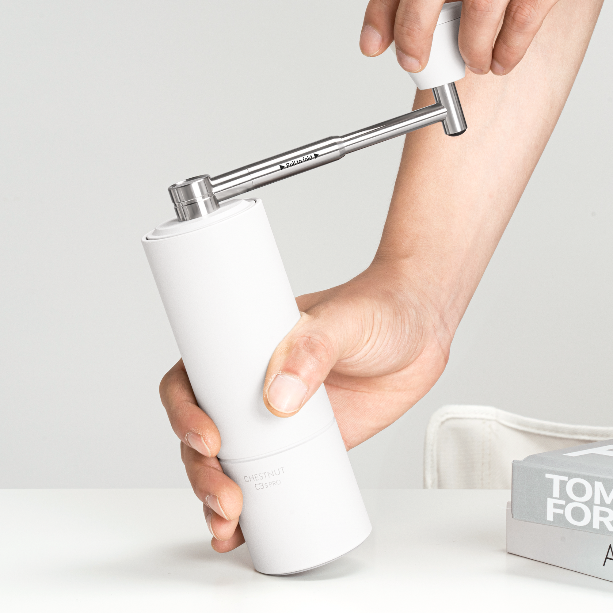 TIMEMORE CHESTNUT C3s - Stone White